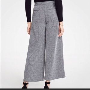NWT Ann Taylor Marled knit wide leg pants